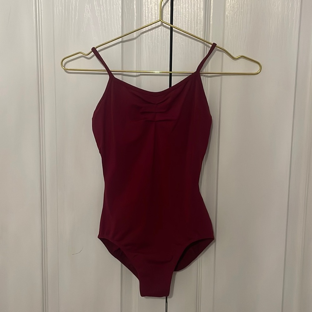 Burgundy Dance Leotard